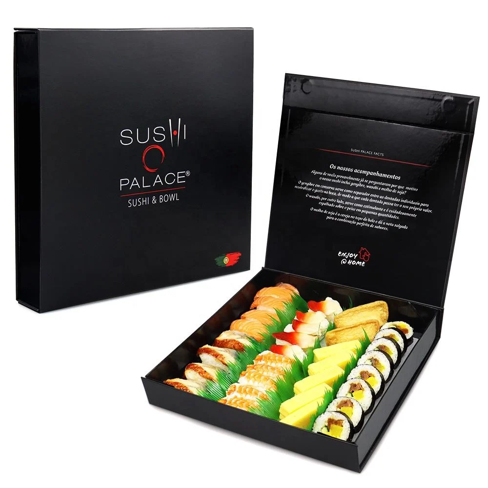 Custom Product Packaging Box for Sushi