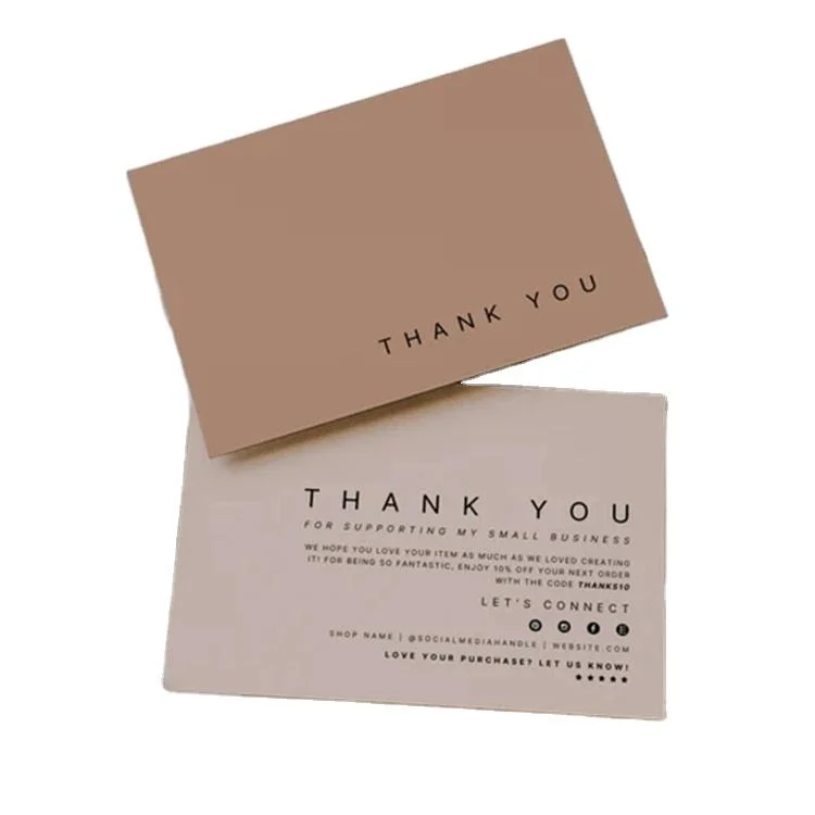 Custom Printed Card