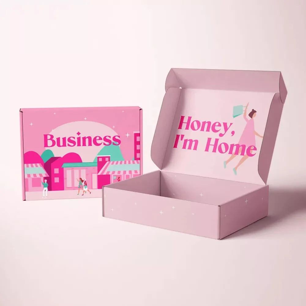 Custom Corrugated Mailer Box for Apparel