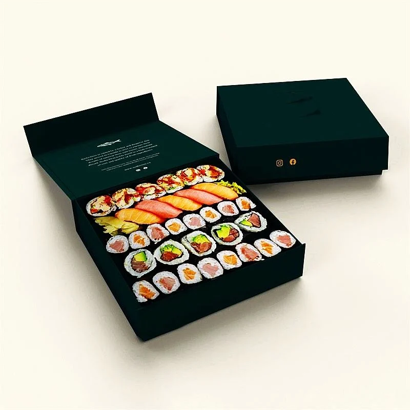 Custom Magnetic Gift Box for Sushi