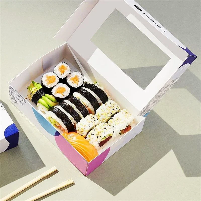 Custom Product Packaging Box for Sushi