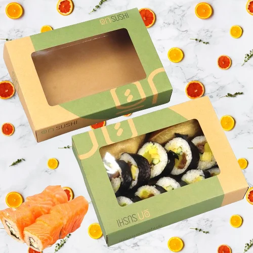 Custom Product Packaging Box for Sushi