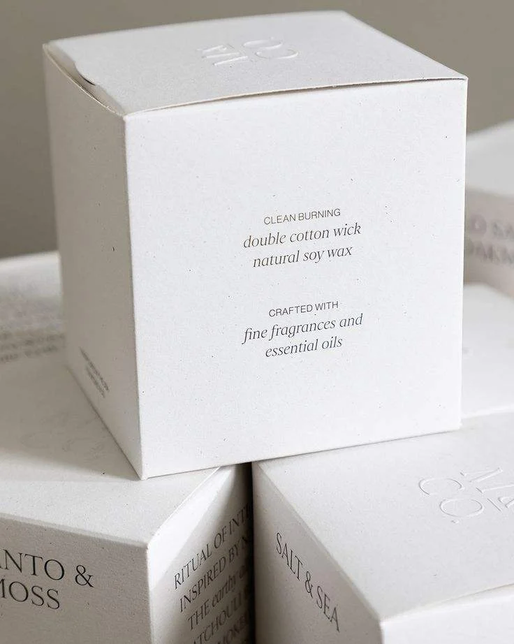 Custom Printed Packaging for Candles