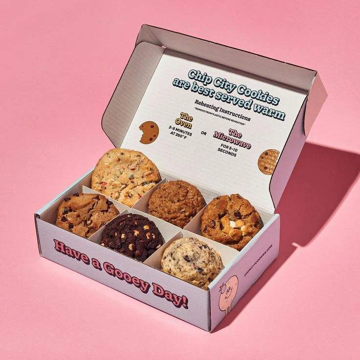 Custom Product Packaging Box for Bakery Products