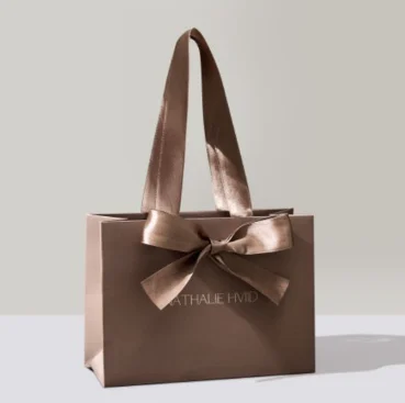Custom Paper Shopping Bag for Apparel