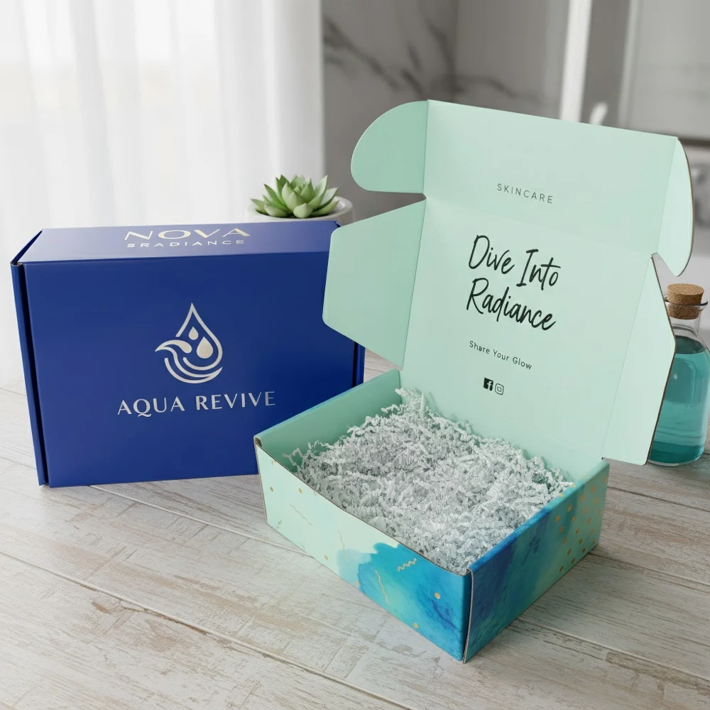 Custom Corrugated Mailer Box for Apparel