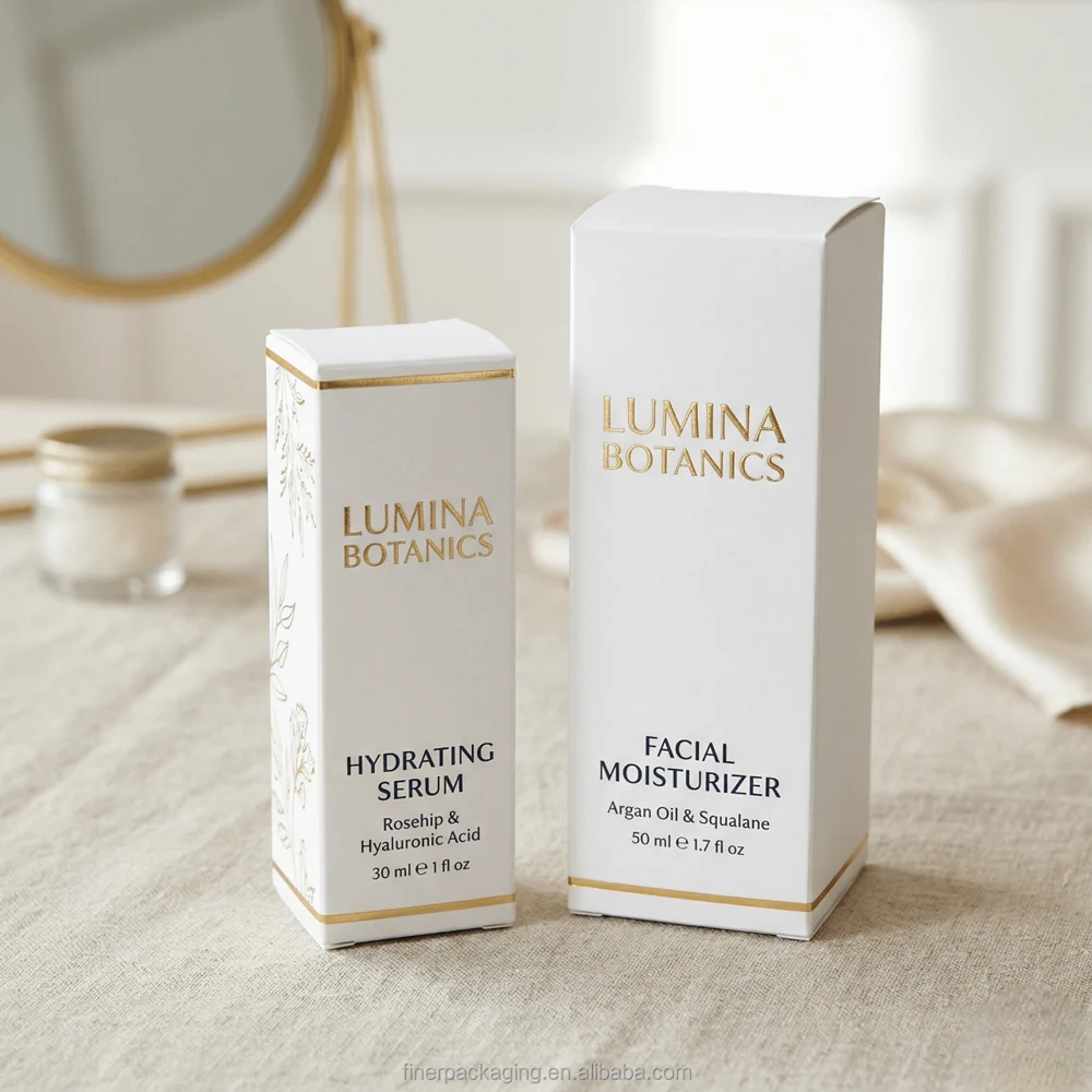 Custom Product Packaging Box for Serum