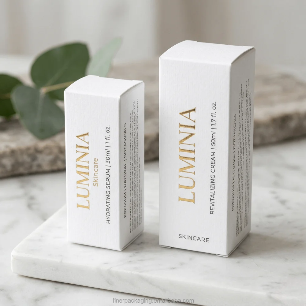 Custom Product Packaging Box for Serum