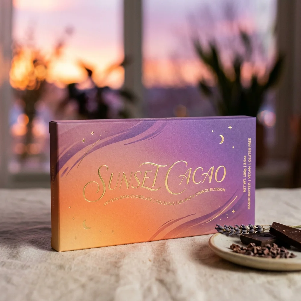 Custom Printed Carton for Chocolate