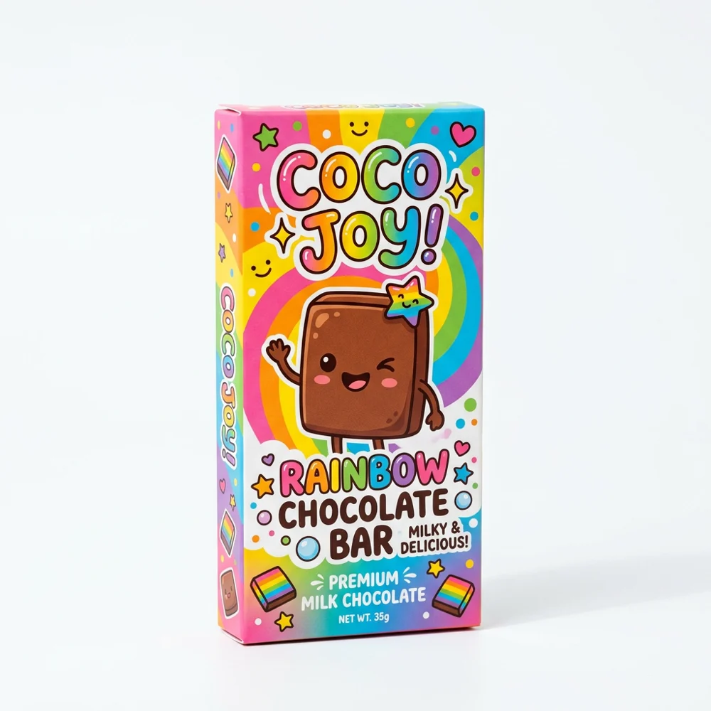 Custom Printed Carton for Chocolate