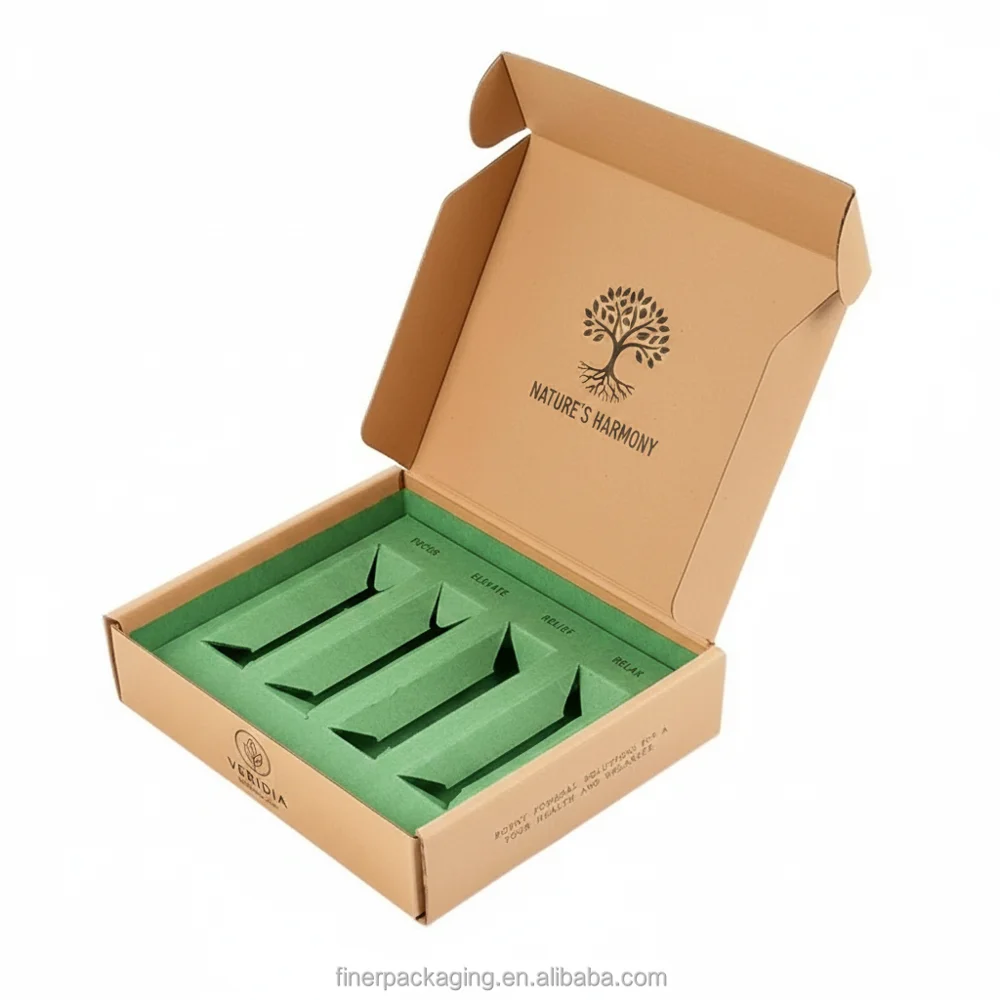 Custom Corrugated Mailer Box for Skincare