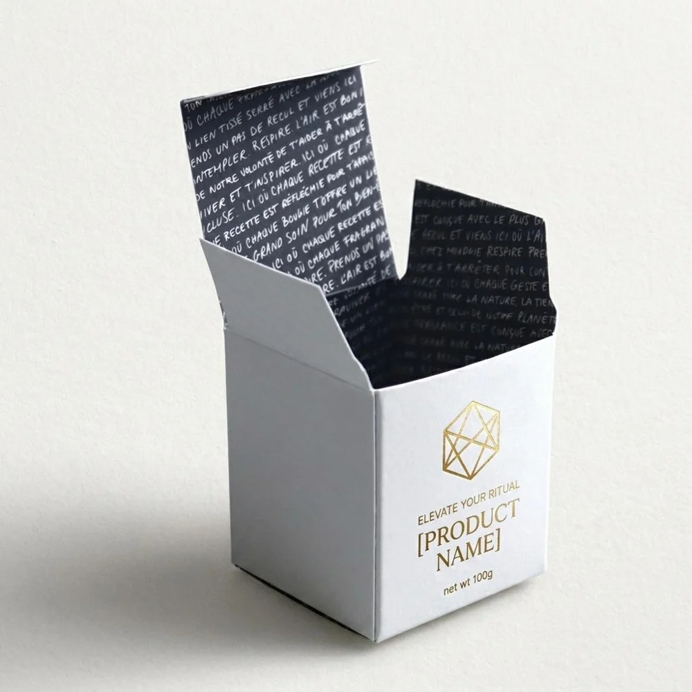 Custom Product Packaging Box for Serum