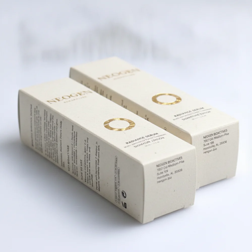Custom Printed Carton for Serum