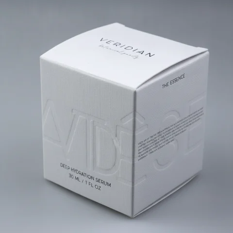 Custom Printed Carton for Serum