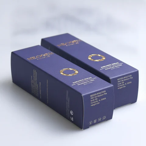 Custom Printed Carton for Serum