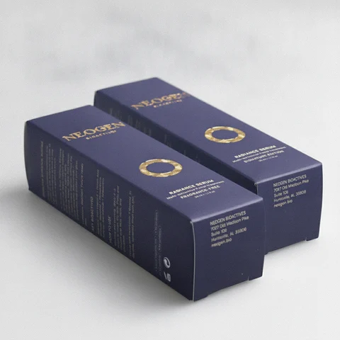 Custom Printed Carton for Serum
