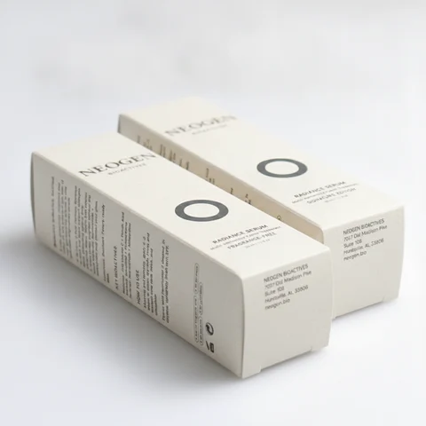 Custom Printed Carton for Serum