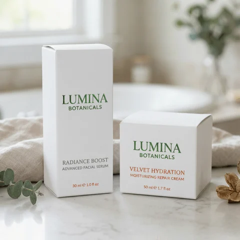 Custom Printed Carton for Skincare