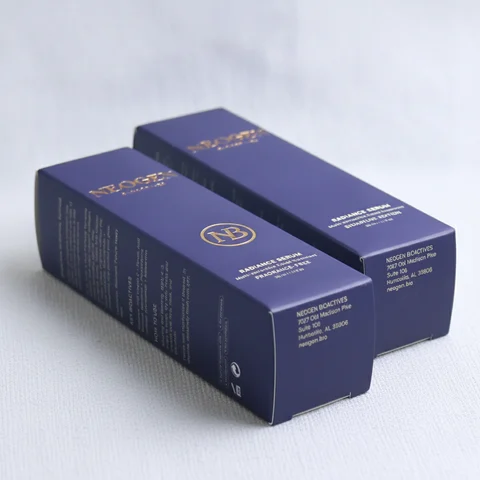 Custom Printed Carton for Serum