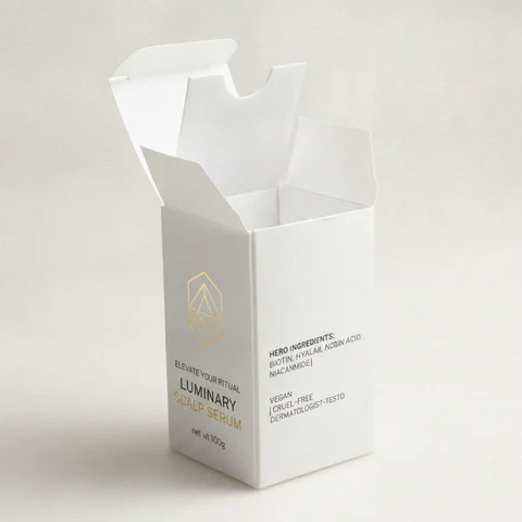 Custom Printed Carton for Skincare