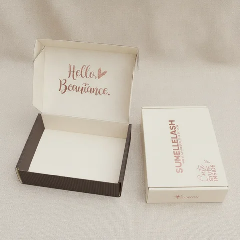 Custom Corrugated Mailer Box for Skincare