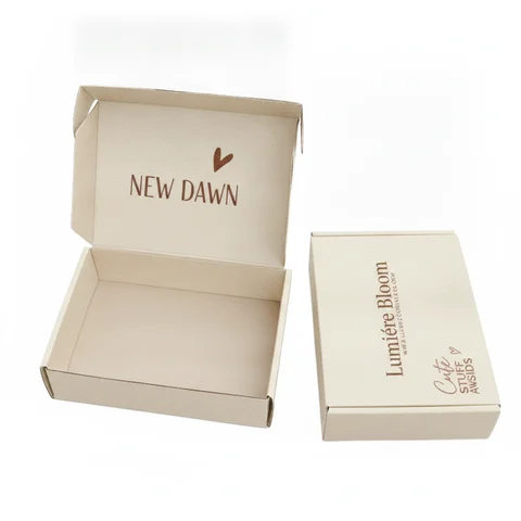 Custom Corrugated Mailer Box for Skincare