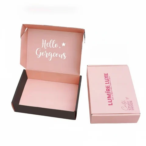 Custom Corrugated Mailer Box for Skincare