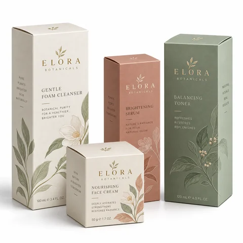 Custom Product Packaging Box for Lip Balm