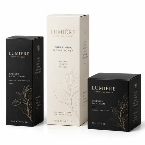 Custom Product Packaging Box for Serum