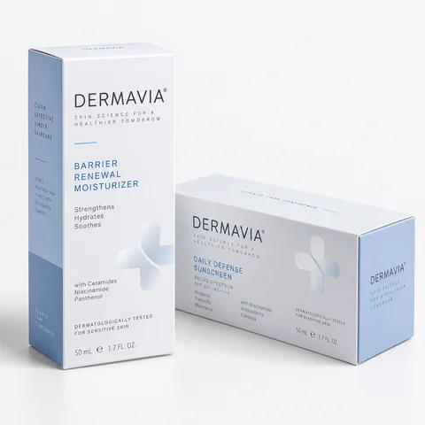 Custom Printed Carton for Serum