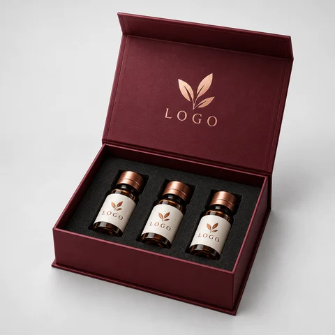 Custom Magnetic Vial Box