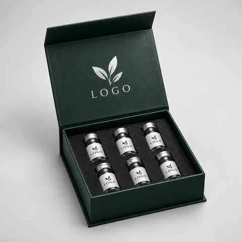 Custom Magnetic Vial Box