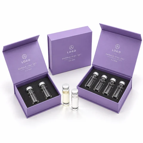 Custom Magnetic Vial Box