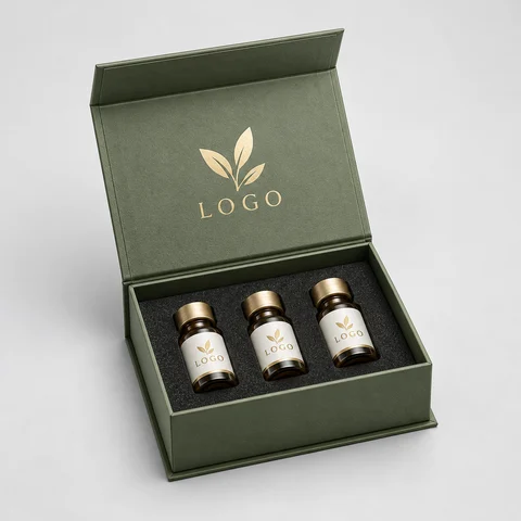 Custom Magnetic Vial Box