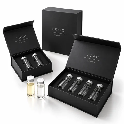Custom Magnetic Vial Box