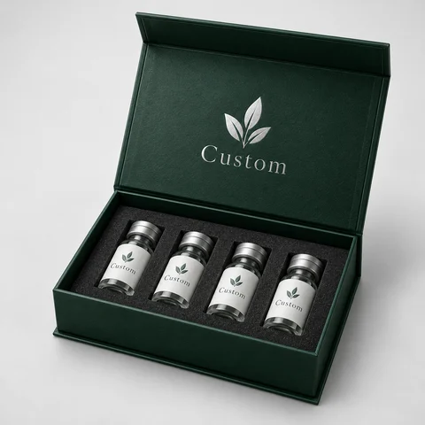 Custom Magnetic Vial Box