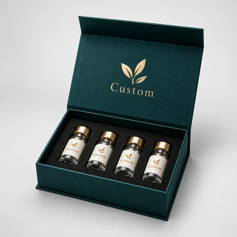Custom Magnetic Vial Box
