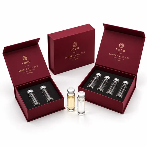 Custom Magnetic Vial Box
