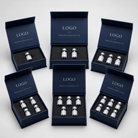 Custom Magnetic Vial Box