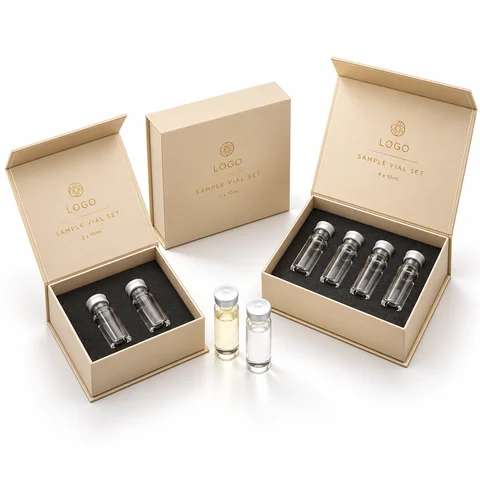 Custom Magnetic Vial Box