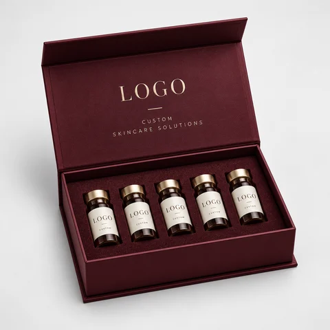 Custom Magnetic Vial Box