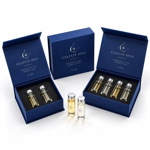 Custom Magnetic Vial Box