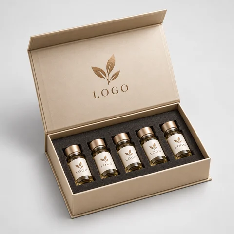 Custom Magnetic Vial Box