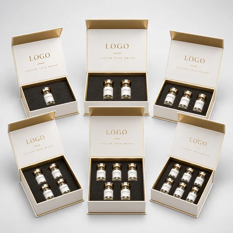 Custom Magnetic Vial Box