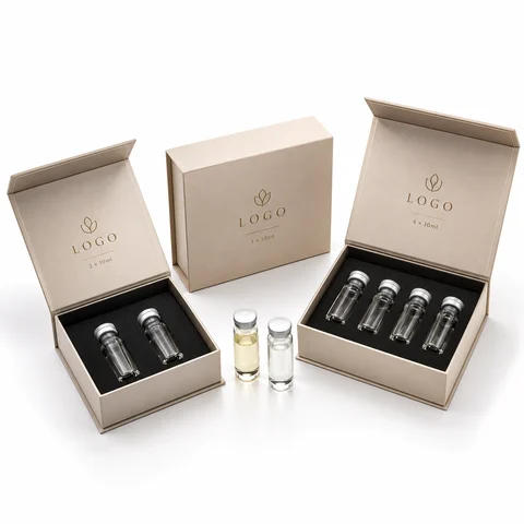 Custom Magnetic Vial Box