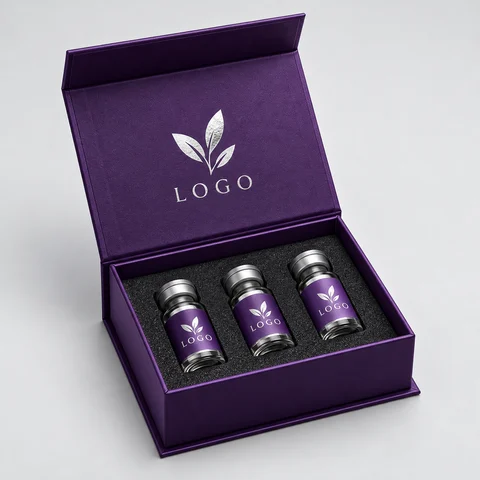 Custom Magnetic Vial Box