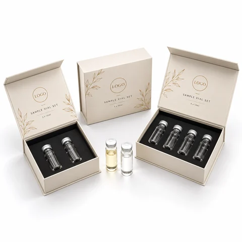 Custom Magnetic Vial Box