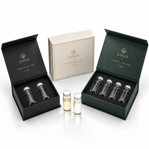 Custom Magnetic Vial Box