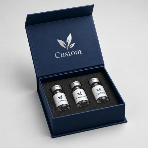 Custom Magnetic Vial Box