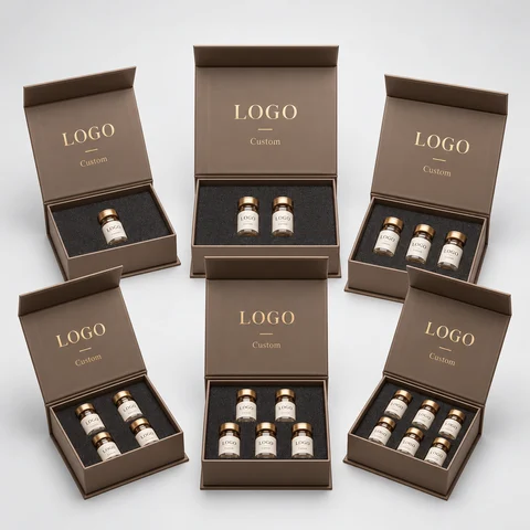Custom Magnetic Vial Box